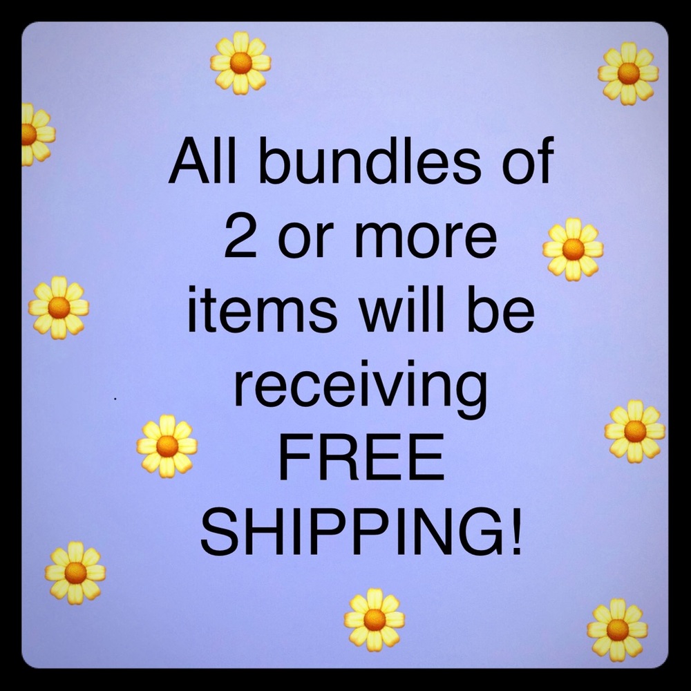 FREE SHIPPING ON BUNDLES